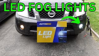 2012 Nissan Pathfinder Fog Light Bulb Installation - AUTOONE LED