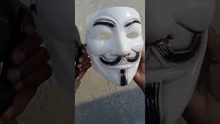 Unboxing Hacker Mask 👺🔥  #shorts #hacker #sh