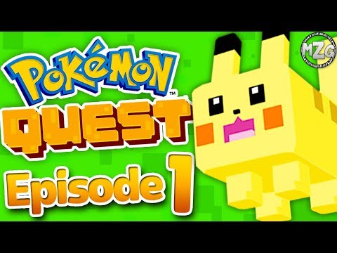 NEW POKEMON Game!? - Pokemon Quest Gameplay Walkthrough - Episode 1 - World 1! (Nintendo Switch)