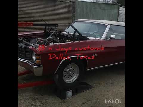 71 chevelle engine/trans removal part#1