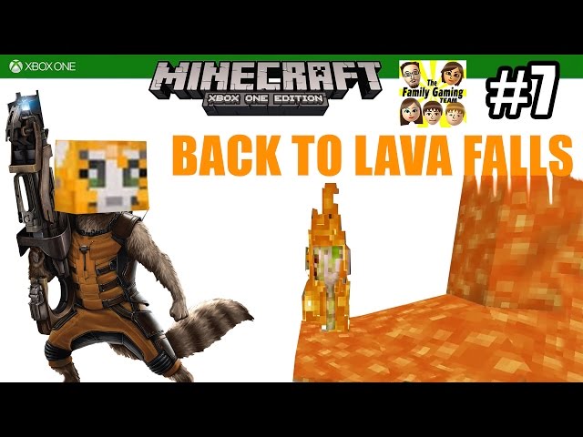 Dad Son Play Minecraft Xbox One Back To Lava Falls 7 Fgteev Commentary Vtomb