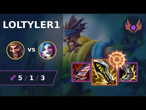 [ loltyler1 ] Draven BOT vs Jinx | ME MASTER | LOL Season 2024