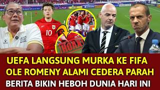 Download lagu 🔴 KEMBALI GEMPARKAN DUNIA !! PRESIDEN FIFA KENA SEMPROT UEFA ~ OLE ROMENY CEDERA JELANG FIFA SERIES mp3
