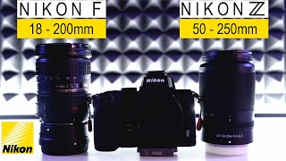 Nikon Z DX 50-250mm Vs Nikon F DX 18 - 200mm | Nikon Z50