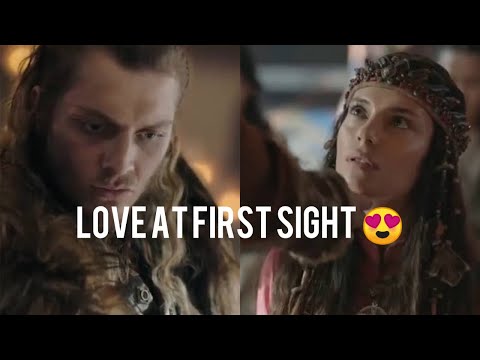 Temur & Tutkun 💕 ||  Love at first sight 😍🔥 song name: Maula mere Maula | Drama name : Destan 🤩