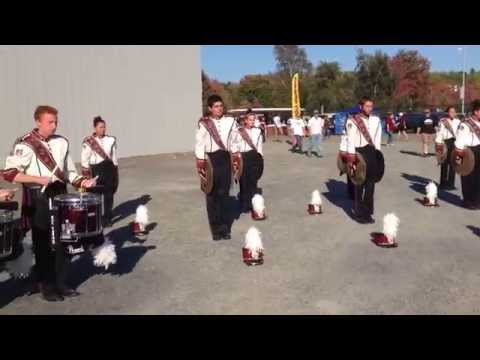 UMass Drumline 2014: Diggits Exercise - Alumni Day - Sep 27, 2014