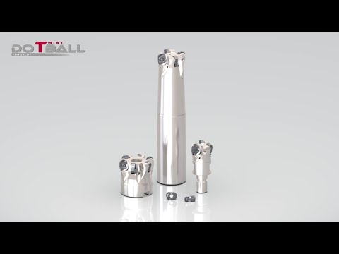 DoTwistBall - Super high-feed cutter for profile milling at high feed rates