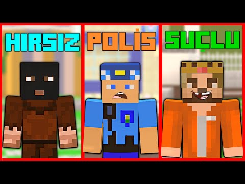 ZENGİN İLE FAKİR 24 SAAT HAPİSHANEDE KALDI !! 😱 -Minecraft