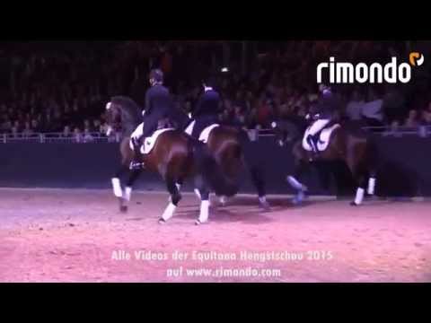 "FFF" - Fidertanz, Franziskus und Formel Eins auf der Equitana Hengstschau 2015