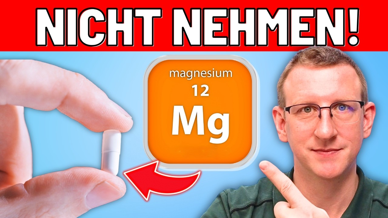 Magnesiummangel - kaufe nicht das FALSCHE Magnesium!