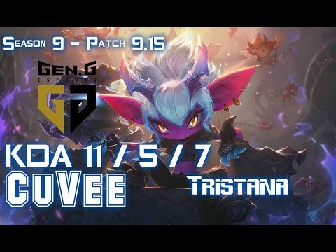 Gen CuVee TRISTANA vs URGOT Top - Patch 9.15 KR Ranked