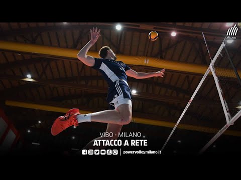 Playoff 5° posto, attacco a rete Vibo - Milano