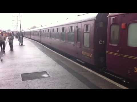 47786 hauls the coaching stock and 47760 into Fort William