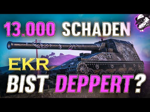 EKR: 13.000 Schaden im Ho-Ri - Bist deppert? [World of Tanks - Gameplay - Deutsch]