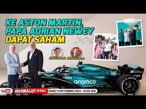 Ke Aston Martin, Papa Adrian Newey Dapat Saham