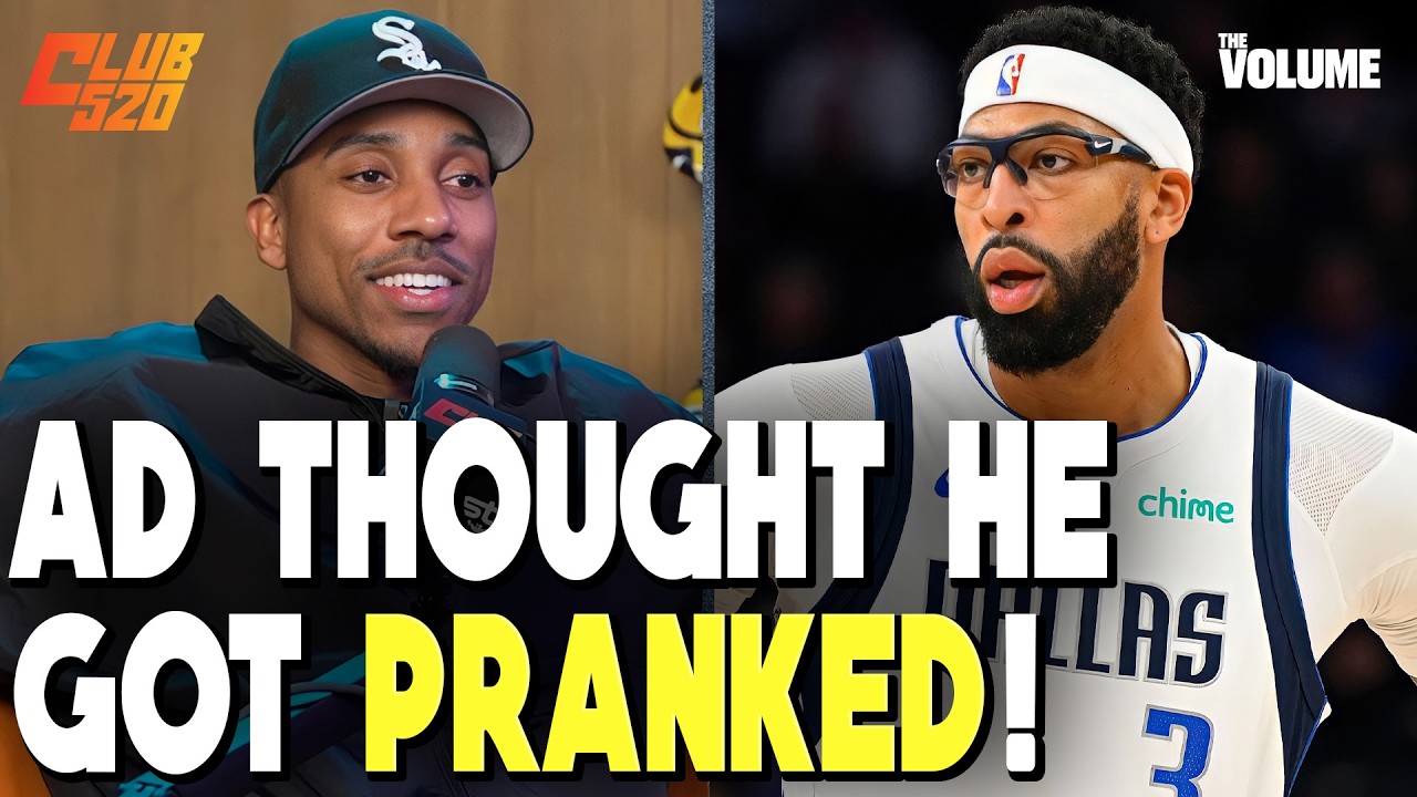 Jeff Teague REACTS to Anthony Davis FINDING OUT he was traded from Lakers to Mavs for Luka Doncic