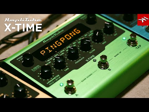 AmpliTube X-TIME delay pedal