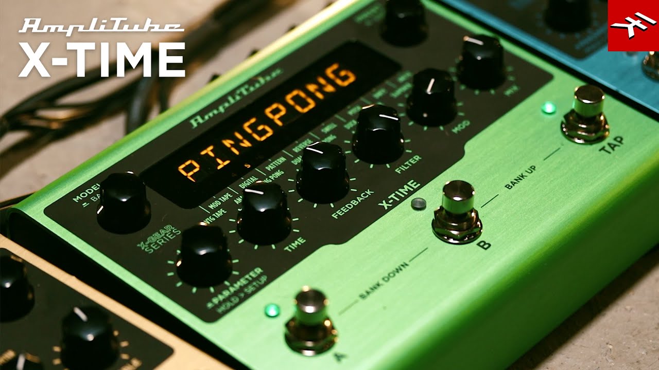 IK Multimedia X-TIME Delay Pedal
