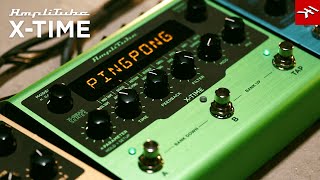 AmpliTube X-TIME delay pedal
