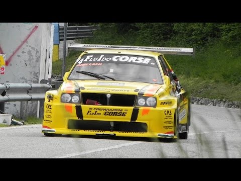 Fulvio Giuliani' 600hp Lancia Delta Evo Hillclimb Car - Verzegnis Sella Chianzutan 2015
