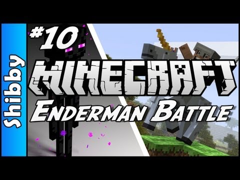 Minecraft Survival Mode : Enderman Battle! (EP10)