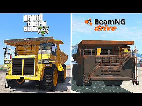 Dump Truck in GTA 5 VS Dump Truck in BeamNG Drive - which is better?