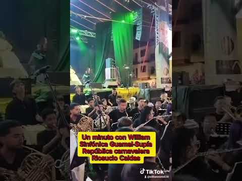 Un minuto con William. Sinfónica Guamal-Supía. República carnavalera. Riosucio Caldas