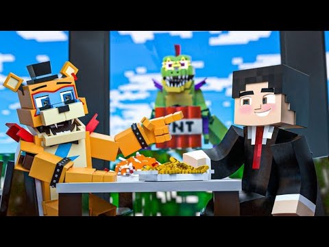 Minecraft Freddy: Monty Destroys a Restaurant?! Pt. 3 (Minecraft FNAF Roleplay)