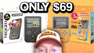 Preloaded with BANGERS and plays all Evercade games for only $69
