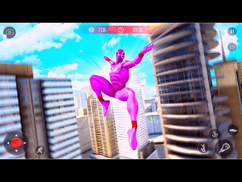 Amazing Spider Hero City Crime Rope Hero Fighter Crime Android Gameplay