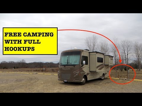 Free Camping With Full Hookups (Full Time RV Life)