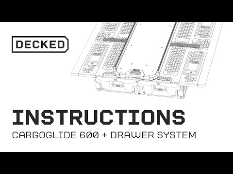 DECKED Installs | EASY Install Of The CargoGlide 600 On Your Drawers