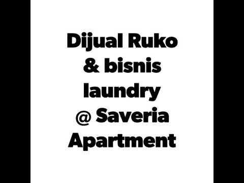 Dijual Ruko berikut usaha laundry