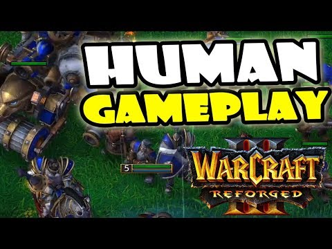 Warcraft 3 Reforged Beta Human Gameplay Video
