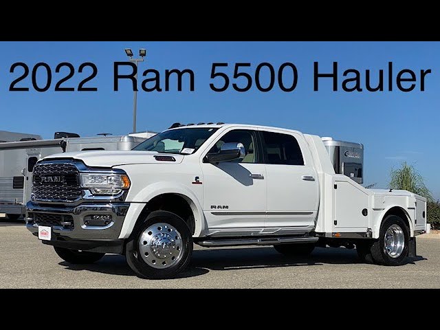 Preview image of 2022 Ram 5500 Hauler Conversation youtube video