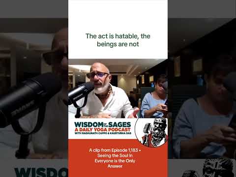 O ato é odioso, os seres não são #paz #cura #mindfulness harekrishna #krishna