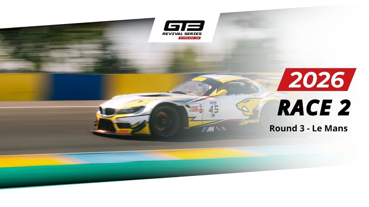 🇫🇷 LIVE | COURSE 2 | Le Mans Classic Legends | GT3 Revival Series 2026 (FRANCAIS)
