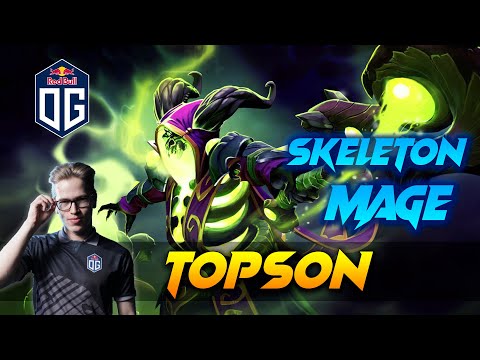 Topson Skeleton Mage - Dota 2 Pro Gameplay [Watch & Learn]