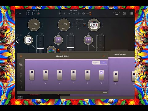 Chorus D - Vintage Chorus Audio Unit - Demo for the iPad