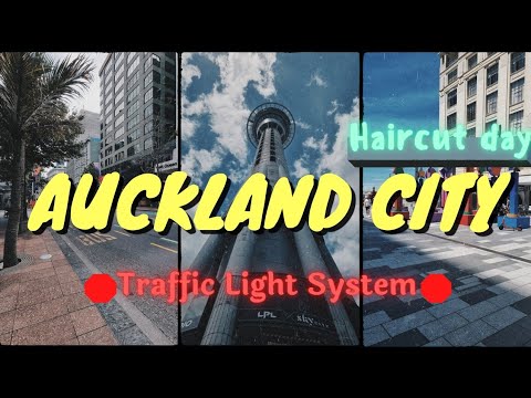 AUCKLAND CBD || Having a haircut during Traffic Light System in New Zealand.