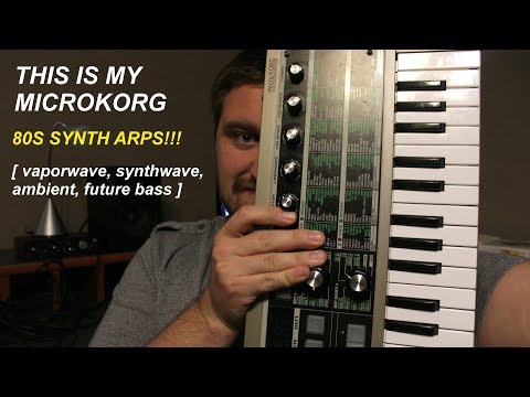 80s Synthwave Arp for MicroKorg (TUTORIAL)