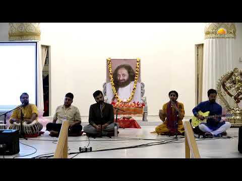 Watch LIVE: Satsang & Guru Puja at The Art of Living International Center
