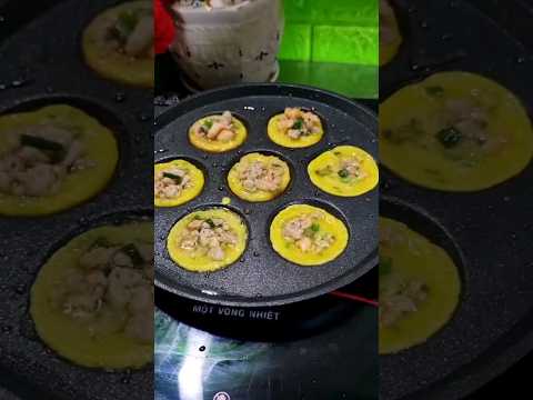 Chia sẻ cùng bạn cách pha bột cho món bánh khọt@Kenhlediem