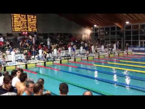 Assoluti Nazionali invernali 2016 - 50 stile libero Giorgia Volpicella.