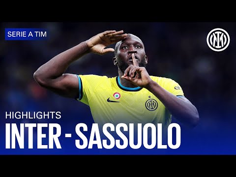 INTER 4-2 SASSUOLO | HIGHLIGHTS | SERIE A 22/23 ⚫🔵🇬🇧