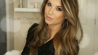 Cream Contour Look