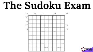 The Sudoku Exam
