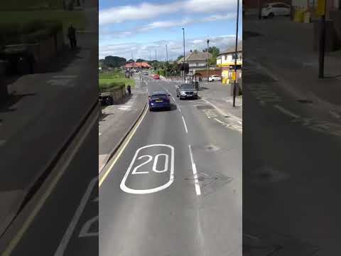 Full route visual 41 Hadrian park to Wallsend Go north east