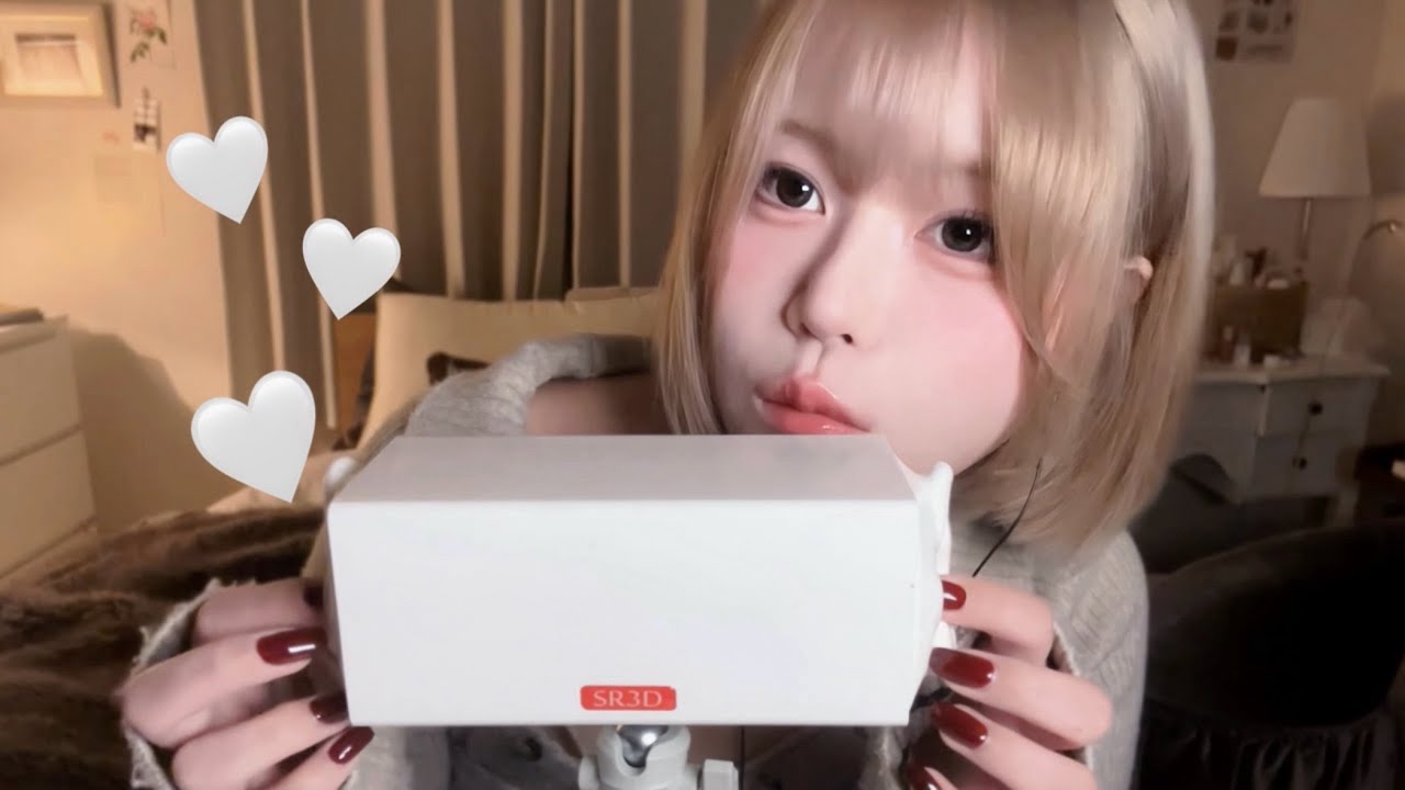 [ASMR] 指耳かき&ネイルタッピング🫳🏻