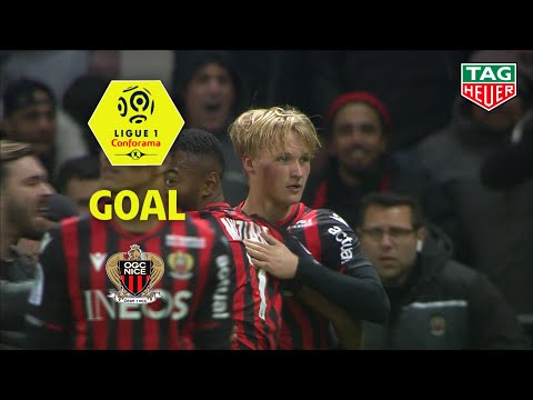 Goal Kasper DOLBERG (90' +2) / OGC Nice - AS Monaco (2-1) (OGCN-ASM) / 2019-20